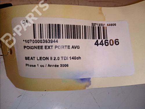 Front left exterior door handle SEAT LEON (1P1) 2.0 TDI 16V | BP11102332C128 