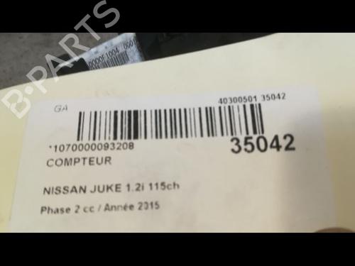 Used Instrument cluster NISSAN JUKE (F15) 1.2 DIG-T (115 hp) 9596927