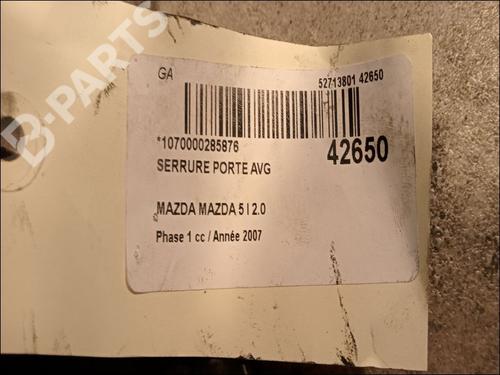 Front left lock MAZDA 5 (CR) 2.0 CD (CR19) | BP9614890C98 