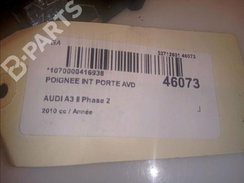Front right interior door handle AUDI A3 (8P1) 2.0 TDI 16V | BP11921446I14 