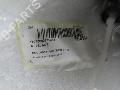 Used Tow ball/Mechanism Tow ball/Mechanism PEUGEOT PARTNER Box Body/MPV 1.6 HDi / BlueHDi 75 (75 hp) 40026412 40026412