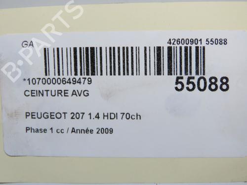 Used Front left belt tensioner Front left belt tensioner PEUGEOT 207 (WA_, WC_) 1.4 HDi (68 hp) 33561832 33561832
