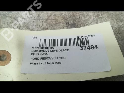 Left front window switch FORD FIESTA V (JH_, JD_) 1.4 TDCi | BP9601286I27 
