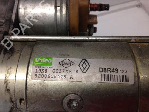 Starter RENAULT GRAND SCÉNIC II (JM0/1_) 1.9 dCi (JM14) | BP23171885M8 