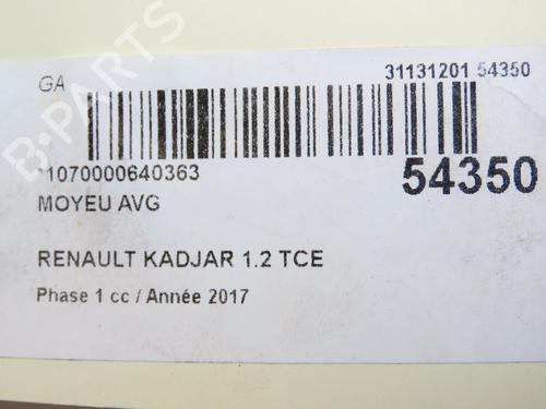 Right front steering knuckle RENAULT KADJAR (HA_, HL_) 1.2 TCe 130 (HLMR) | BP29469729M26 