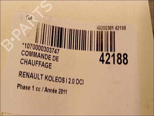 Used Climate control RENAULT KOLEOS I (HY_) 2.0 dCi 4x4 (HY0K) (150 hp) 9616770