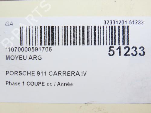 Left rear steering knuckle PORSCHE 911 (996) 3.4 Carrera | BP24358805M27 