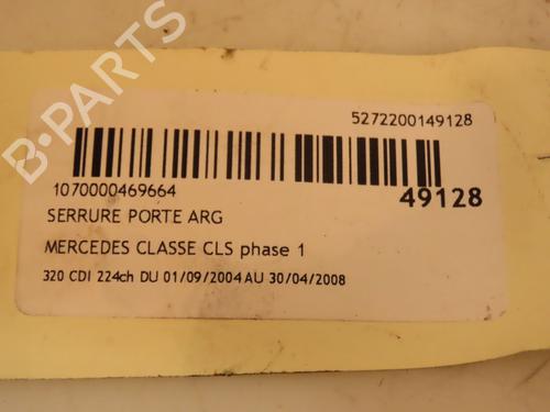 Rear left lock MERCEDES-BENZ CLS (C219) CLS 320 CDI (219.322) | BP16667347C100 
