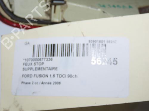 Bremselys Bremselys FORD FUSION (JU_) 1.6 TDCi (90 hp) 33561904 33561904