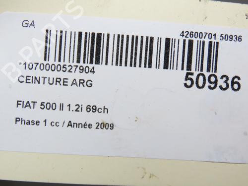 Venstre bagtil seleforstrammer FIAT 500 (312_) 1.2 (312AXA1A) | BP30164329C89 