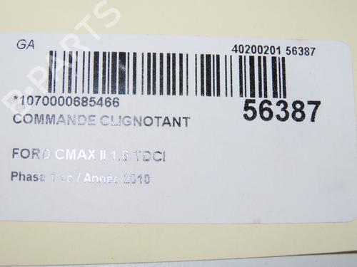 Mando intermitentes / limpia FORD C-MAX II (DXA/CB7, DXA/CEU) 1.6 TDCi (115 hp) 31372084