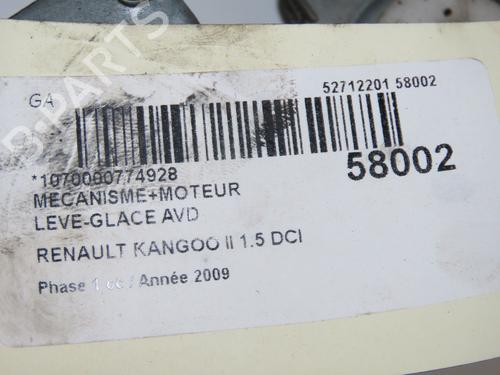 Front right window mechanism RENAULT KANGOO Express (FW0/1_) 1.5 dCi 70 (FW0A, KW0V) | BP36939854C23  - Image 5