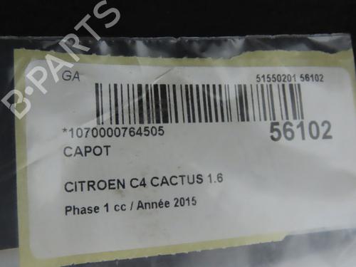 Used Hood Hood CITROËN C4 CACTUS 1.2 THP 110 (110 hp) 39938034 39938034