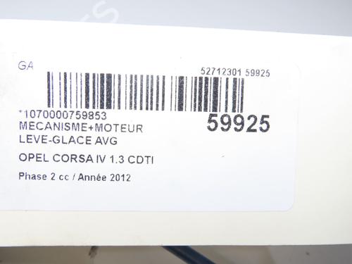 front-left-window-mechanism-opel-corsa-d-s07-2006-2007-2008-2009-2010-2011-2012-2013-2014-2015-39157319 main image