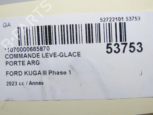 Left rear window switch FORD KUGA III (DFK) 2.5 Hybrid Flex | BP33998879I29  - Image 5