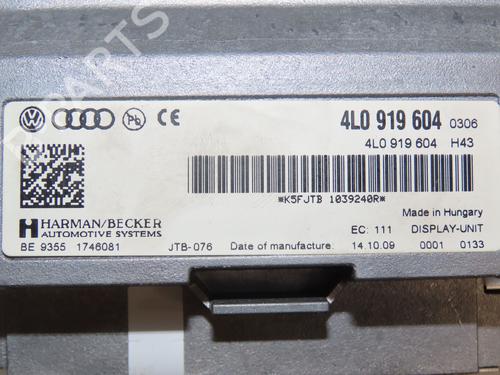 Used Radio AUDI A4 B8 (8K2) 2.0 TDI (120 hp) 30502413