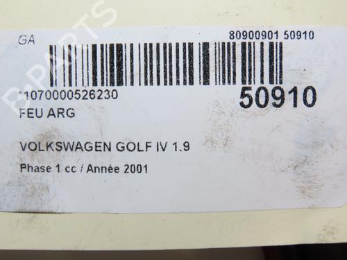 Used Left taillight VW GOLF IV (1J1) 1.9 TDI (115 hp) 28832764