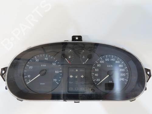 Used Instrument cluster Instrument cluster RENAULT SCÉNIC I MPV (JA0/1_, FA0_) 1.6 (JA00, JA16, JA15, JA19, JA1V, JA2B, JA2C, JA0B,... (107 hp) 34572806 34572806