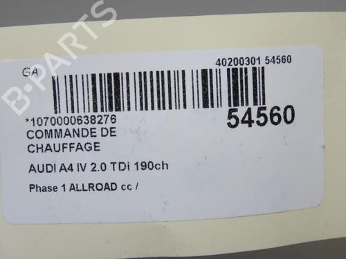 Climate control AUDI A4 B9 (8W2, 8WC) 2.0 TDI | BP40554275I5  - Image 5