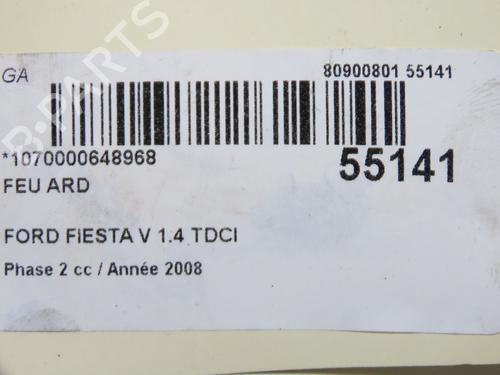 Used Right taillight Right taillight FORD FIESTA V (JH_, JD_) 1.4 TDCi (68 hp) 32457565 32457565