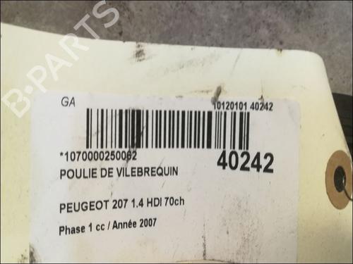 Pulley PEUGEOT 207 (WA_, WC_) 1.4 HDi | BP14874237M122 
