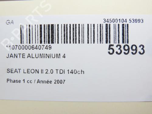 Rim SEAT LEON (1P1) 2.0 TDI 16V | BP28830145C45 