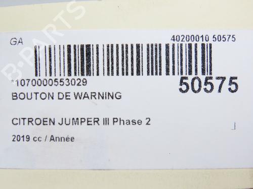 Warning switch CITROËN JUMPER II Van 2.0 BlueHDi 110 | BP19319522I22