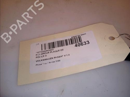 Licence plate light VW PASSAT B6 (3C2) 1.9 TDI | BP14880536I40 
