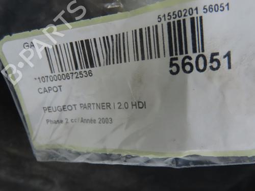 Panser PEUGEOT PARTNER MPV (5_, G_) 2.0 HDI (90 hp) 30867362