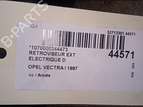 Right mirror OPEL VECTRA B Hatchback (J96) 2.0 i 16V (F68) | BP23176122C27 