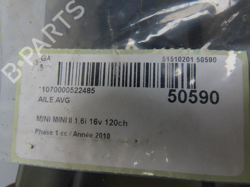 Left front fenders MINI MINI (R56) Cooper | BP28830947C41 