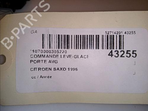 Left front window switch CITROËN SAXO (S0, S1) 1.5 D | BP11693979I27