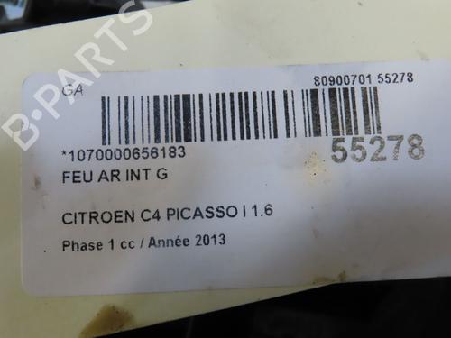Left tailgate light CITROËN C4 Picasso I MPV (UD_) 1.6 HDi 110 | BP29441835C79 - Image 5
