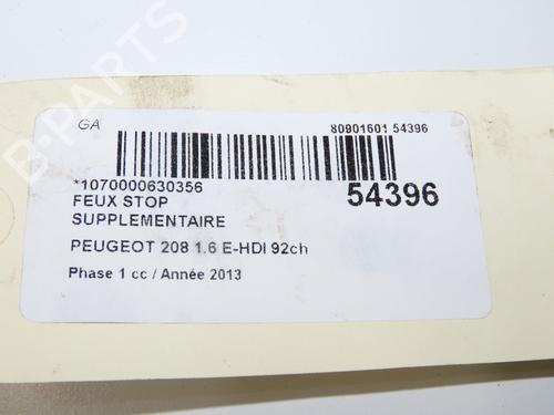 Bremselys Bremselys PEUGEOT 208 I (CA_, CC_) 1.6 HDi (92 hp) 36367748 36367748