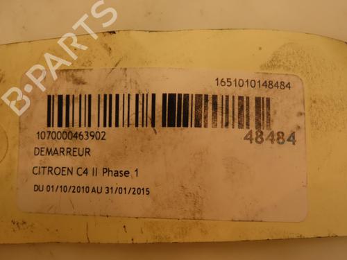 Used Starter CITROËN C4 II (NC_) 1.6 VTi 120 (NC5FS0, NC5FS9) (120 hp) 16555600