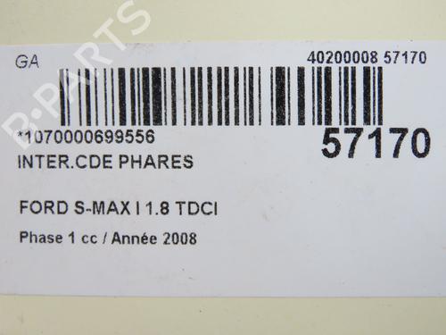 Commande de phare FORD S-MAX (WA6) 1.8 TDCi (125 hp) 31912122