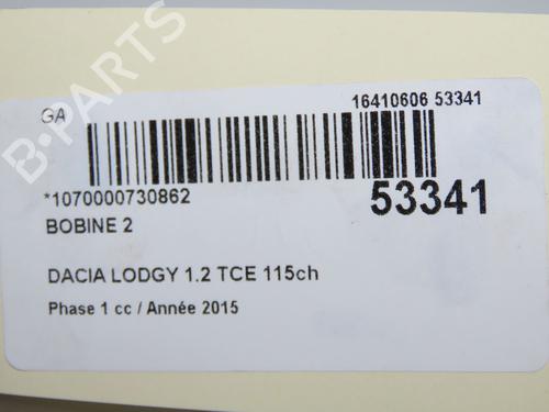 Used Ignition coil Ignition coil DACIA LODGY (JS_) 1.2 TCe (JSAY, JSM0) (115 hp) 33188147 33188147