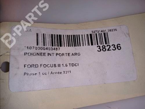 Rear left interior door handle FORD FOCUS III 1.6 TDCi | BP11267561I15 