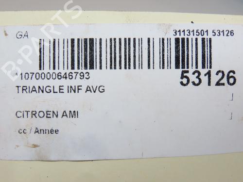 Left front suspension arm CITROËN AMI (9A_) Electric (9AZ2CA) | BP36494003M12 - Image 4