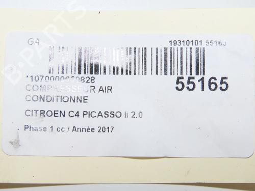 AC compressor CITROËN C4 Grand Picasso II (DA_, DE_) 2.0 BlueHDi 150 | BP31120124M34