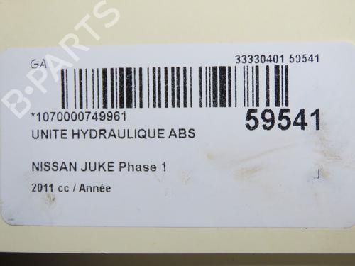ABS Bremseaggregat ABS Bremseaggregat NISSAN JUKE (F15) 1.6 DIG-T 4x4 (190 hp) 37411039 37411039