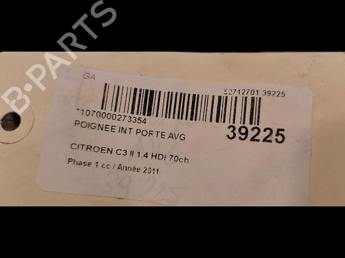 front-left-interior-door-handle-citroen-c3-ii-sc_-14-hdi-70-sc8hzc-sc8hr0-sc8hp4-9143t1-2009-9612970 main image