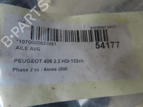 Right front fenders PEUGEOT 406 (8B) 2.2 HDi | BP28968316C42 