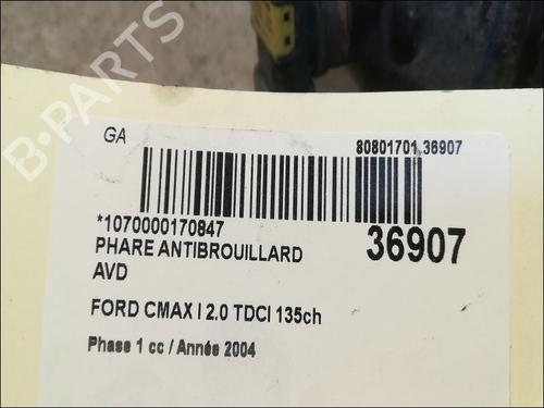 Right front fog light FORD FOCUS C-MAX (DM2) 2.0 TDCi | BP9601962C31 - Image 3
