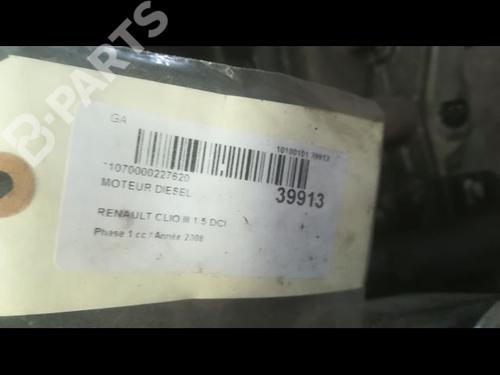 Engine RENAULT CLIO III (BR0/1, CR0/1) 1.5 dCi (C/BR0G, C/BR1G) | BP9611717M1 