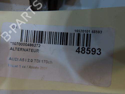 Used Alternator Alternator AUDI A5 (8T3) 2.0 TDI (170 hp) 35772982 35772982