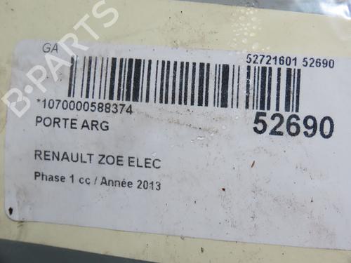 Dør venstre bagtil RENAULT ZOE (BFM_) ZOE (88 hp) 28969008