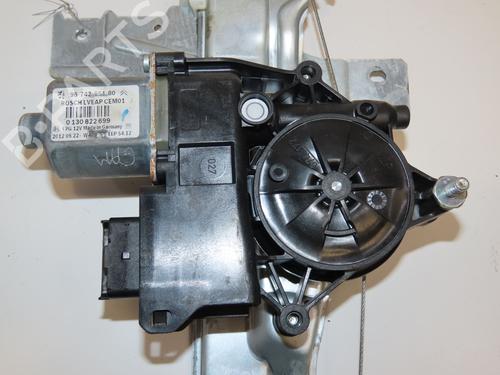 Rear left window mechanism PEUGEOT 208 I (CA_, CC_) 1.6 HDi | BP28446318C24