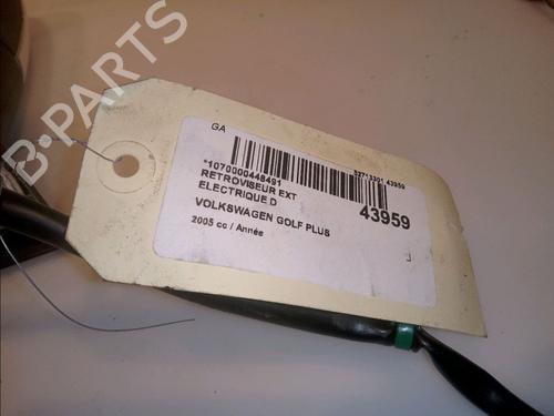 Right mirror VW GOLF PLUS V (5M1, 521) 1.9 TDI | BP14951484C27 