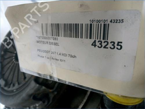 Used Engine PEUGEOT 207 (WA_, WC_) 1.4 HDi (68 hp) 11739252